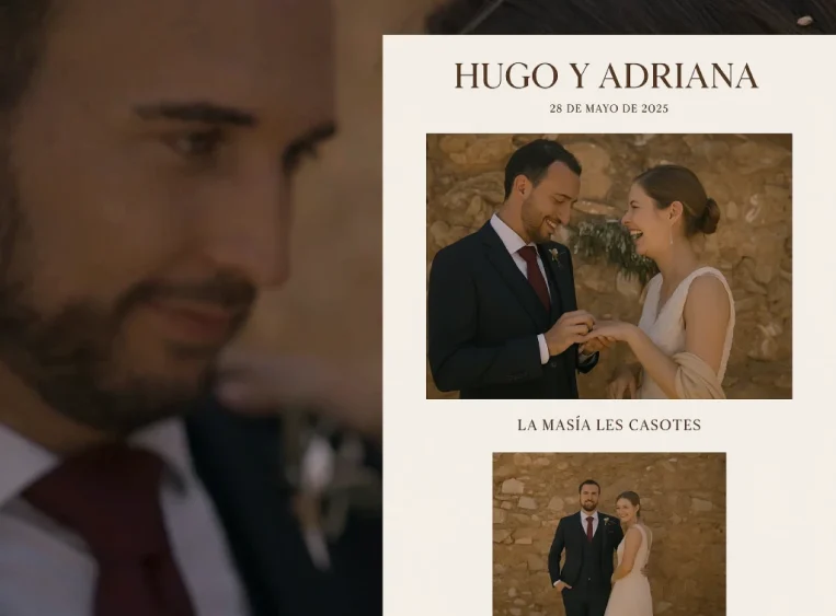 Sí de corazón-Hugo y Adriana- Portfolio